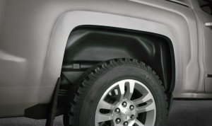 Ford F-150 Wheel Well Guards - Rear - Husky Liners - Black - `06-`14